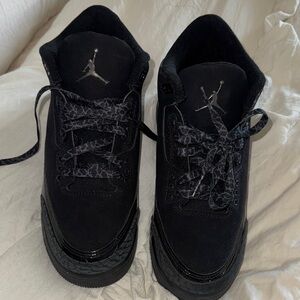 Jordan 3 Black Cat sneakers